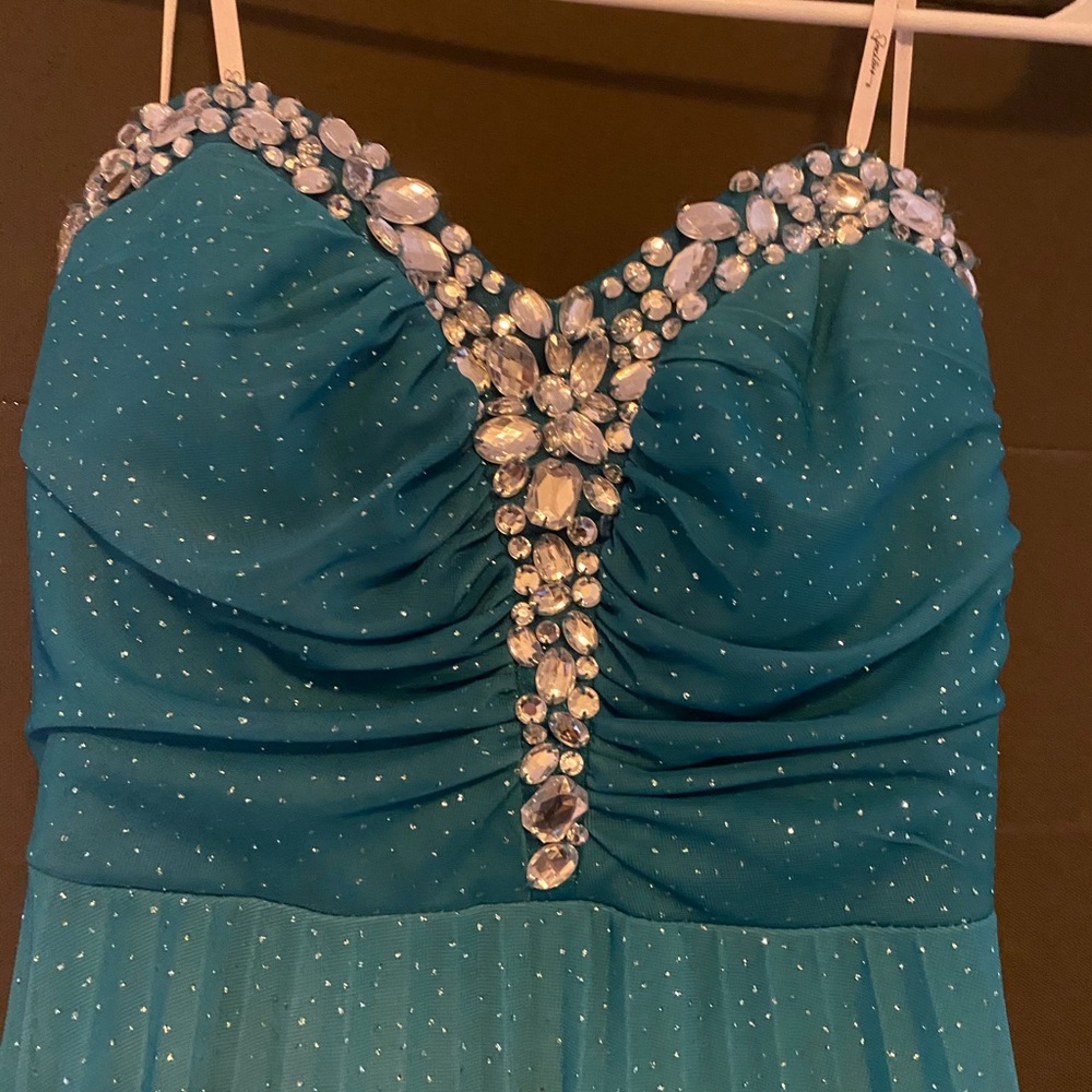 Turquoise Prom Dress